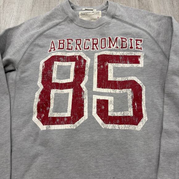 Vintage Abercrombie & Fitch Muscle Rugby Shirt Mens Small Heavyweight y2k Preppy - Picture 3 of 9